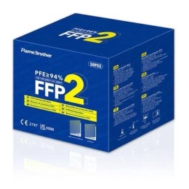 RX Mask Caja 30u Cubreboca Mascarilla Ffp2 Kn95 Flame Brother Europe