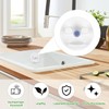 BRIOTA 2 Pieces Smiley Sponge Stand with Suction Cup, Sponge