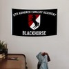 11th Armored Calvary Regiment Flag Blackhorse Flag Banner 3x5Feet Outdoor