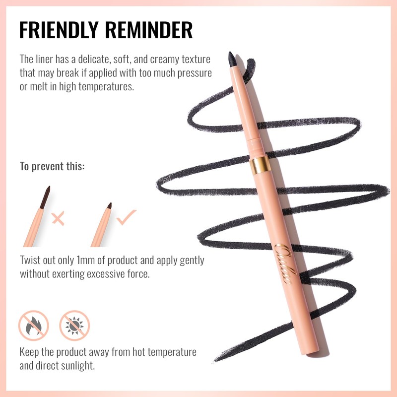 Oulac Matte Plummy Brown Lipliner Pencil Waterproof - Smooth and
