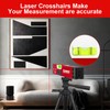 RONGPRO 20Inch Foldable Magnetic Level-with 30Ft Laser Leveling Line and