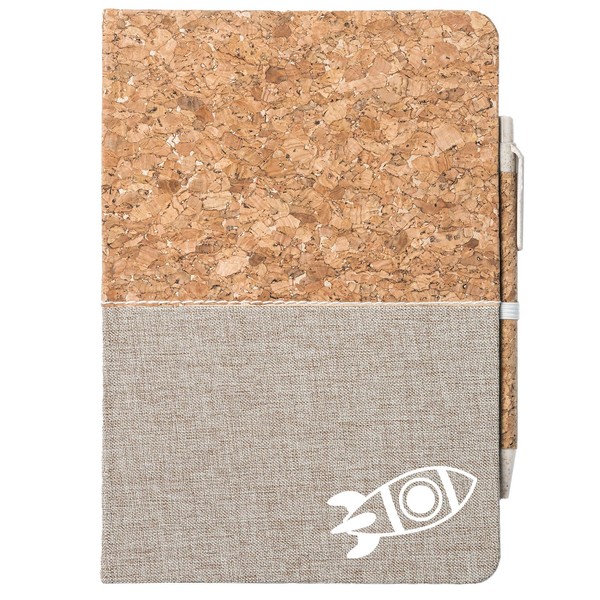 Huuraa Notebook Rocket Gift diary with cork cover 80 sheets