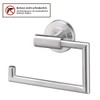 AMARE Toilet roll holder with soft damping from