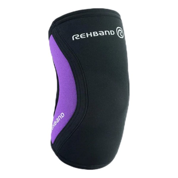 Rehband RX Elbow Support 5 mm 102330 1, Black/Purple, XS