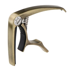 Non-brand Capo Capo Guitar Capo Tune Clamp Key Trigger Nail Puller for Guitar/Bass/Ukulele/Banjo - Bronze