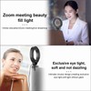 Mini 4 Inch LED Ring Light Clip-on Laptop Video Conference