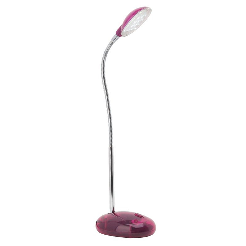 Lightbox Pink Basic LED Desk Lamp - 32 cm Height