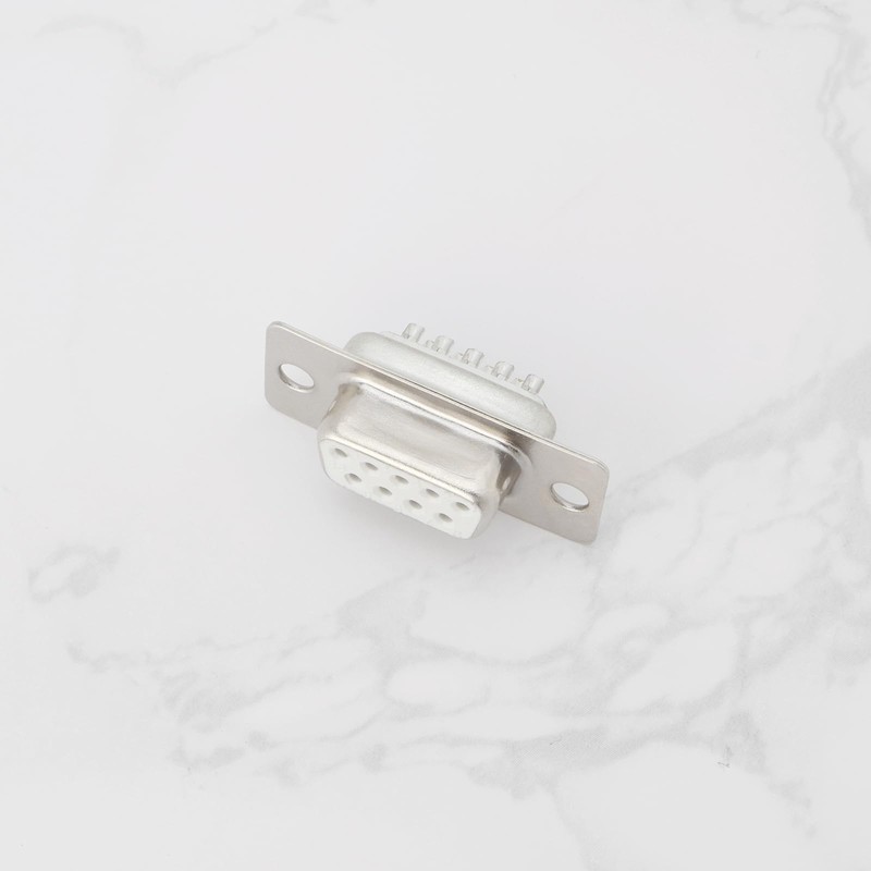 YINETTECH 10pcs DB9 RS232 Female 9-Pin D-SUB Serial Solder Connector