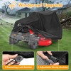 Kipiea Riding Lawn Mower Cover 600D Heavy Duty Lawn Tractor