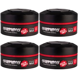 Gummy Professional Grooming Box Styling Wax Ultra Hold 150 ml (x4)