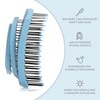 Ninabella Mini V2 Organic Hair Brush without Pulling, Professional Detangling