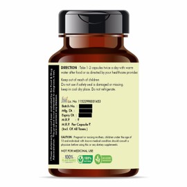 AYURVEDASHREE Senna Extract 500mg - 60 Vegetarian Capsules | Cassia Agustifolia | All Natural | 100% Vegan | Gluten-Free | GMP Certified.