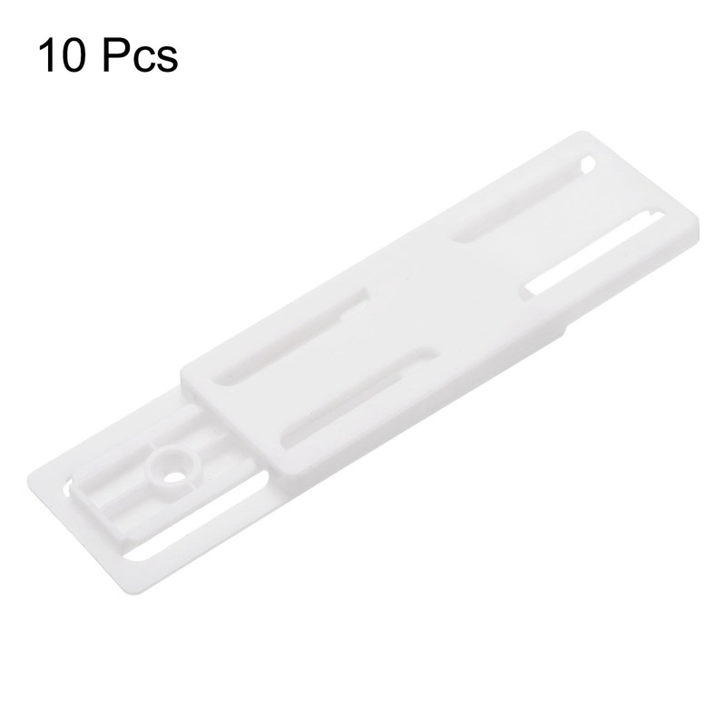 HARFINGTON 10pcs Adhesive Punch-Free Socket Holder, Power Strip Holder, Self-Adhesive