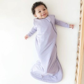 KYTE BABY Unisex Rayon Made From Bamboo Sleep Bag for Babies and Toddlers, 1.0 Tog (Small, Taro)