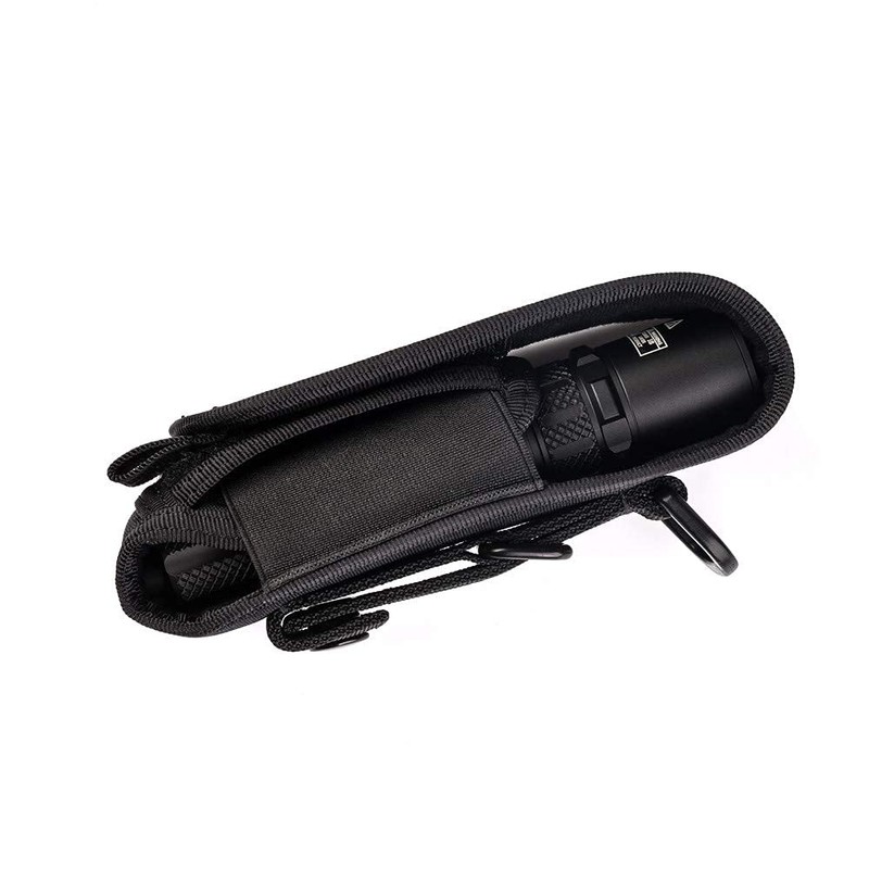 Weltool FH7 Nylon Torch Holster with Elastic Band, Hook and