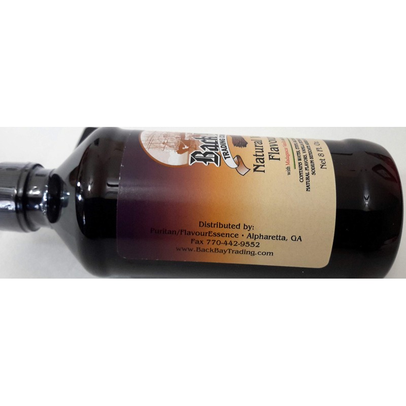 Back Bay Trading Company Natural Vanilla Flavoring 7 oz