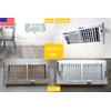 MODERN WAVE - Adjustable Magnetic Heat and Air Deflector for