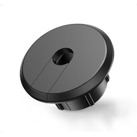 Sactulaz Wall Bushing Grommet for Starlink Dishy Router Ethernet adapter Cable, Starlink Cable Routing Kit Feed-Through for 1 inch Wall Hole and Furnitures Wire Hole (Black, 1 Pack)