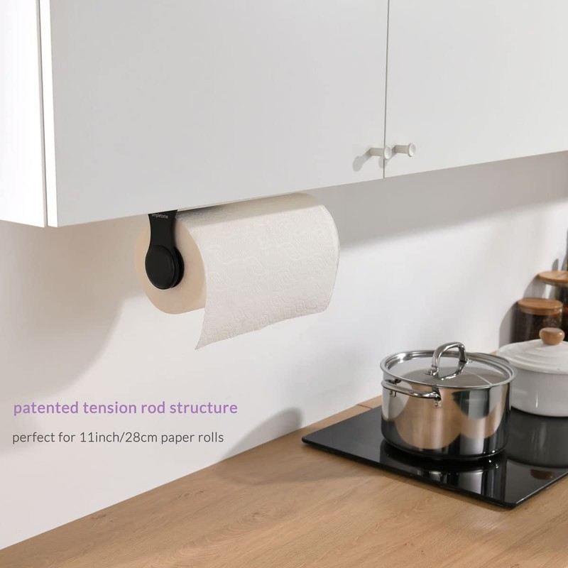 simpletome ONE Hand Simply Tear Paper Towel Holder Under Cabinet