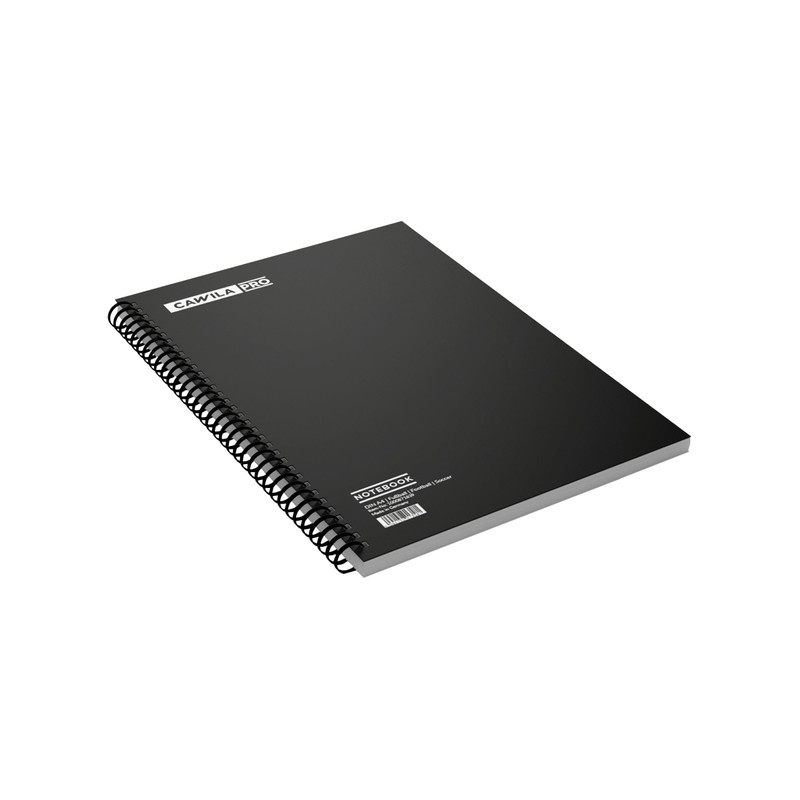 Cawila PRO Notebook, Ring Binder Pad, A4, 100 Sheets, Football