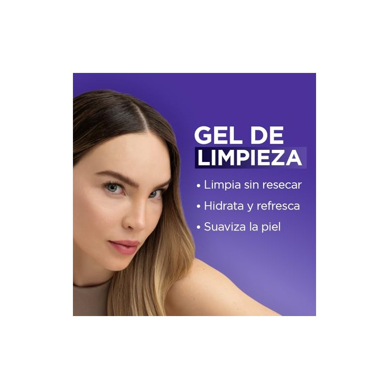 LOréal Paris Gel Limpiador Facial Revitalift Ácido Hialurónico, 150 ml