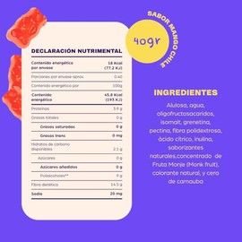 Deloü Gomitas Enchiladas Sin Azúcar - Dulces Naturales