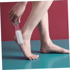 WOONEKY 4pcs Foot Callus Remover Pedicure Brush Multi-functional Four Sides Coarse Fine Foot File for Home Use Ergonomic Design Easy to Clean for Dead Skin Care