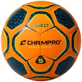 Maverick Soccer Ball, Size 4, Optic Orange