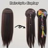 Female Practice Hair Mannequin Head for Braiding Doll Head with