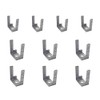 Mini Trunking Fire Rated Steel Cable Clips Electrical Cable Management