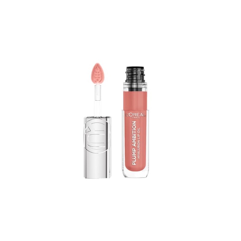 L'Oréal Paris Plump Ambition Lip Oil, Brillo Labial Efecto Voluminizador