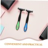 TOVINANNA 4pcs Portable Men's Grooming Razor Body Shaver for Sensitive