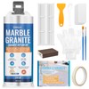 Quartz Countertop Chip Repair Kit - White Granite & Marble