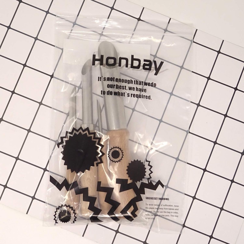Honbay 4-Piece Clay Hole Cutters for Pottery