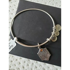 ALEX AND ANI NWT Alex and Ani TREE OF LIFE Charm Bangle Bracelet, Rafaelian Silver