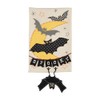Mud Pie Dangle Leg Towel, Bat, 10.5" x 7"