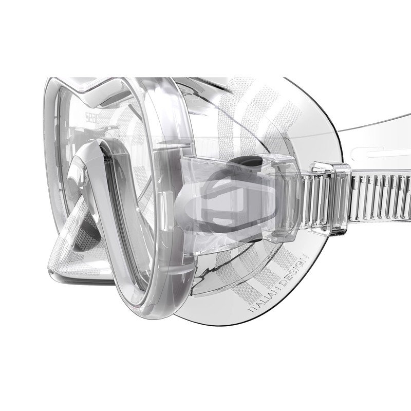 SEAC Unisex Giglio Snorkeling Mask, S/Kl White