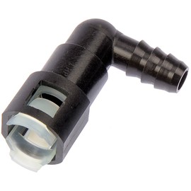 Dorman 800-086 Fuel Line Quick Connector That Adapts 3/8 In. Steel To 3/8 In. Nylon Tubing, 2 Pack Universal Fit