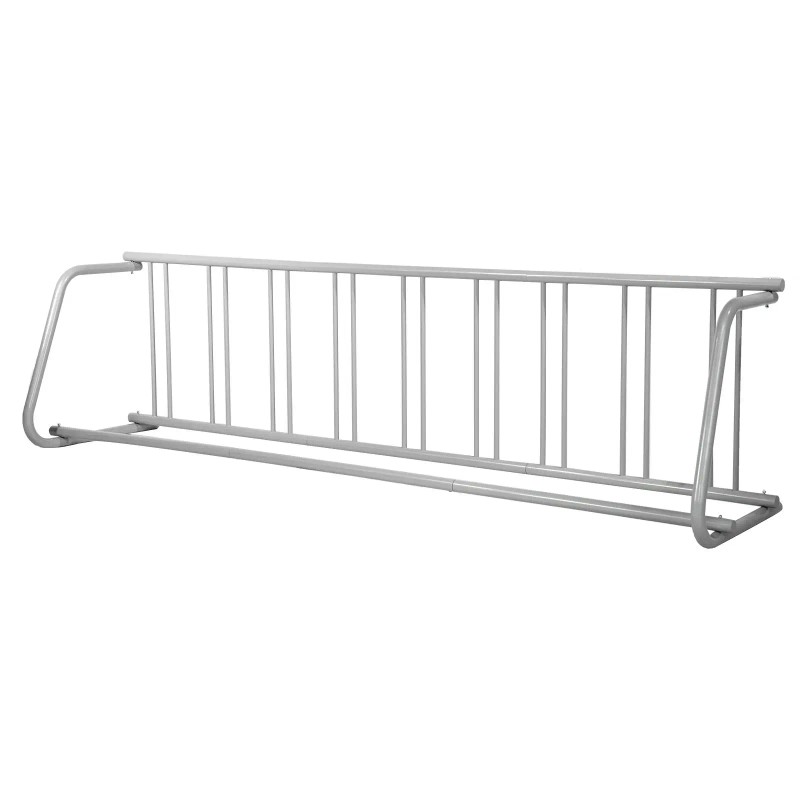 All Steel Grid Bike Rack with 9 Holders 111\" Length