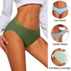 Eiggam Ladies Cotton Bikini Panties, High-Cut Full Coverage Stretch Cool