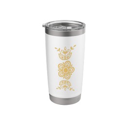 Vintage Pyrex Butterfly Gold Collectors, Retro Kitchen Stainless Steel Insulated Tumbler