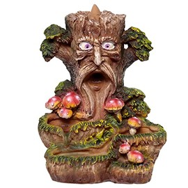 Puckator Magic Tree Backflow Incense Burner - Home Zen Meditation Decor Accessories - Incense Waterfall Cone Burner - Spiritual Feng Shui Gothic Goth Relaxation Gifts Gift - Desk Ornaments