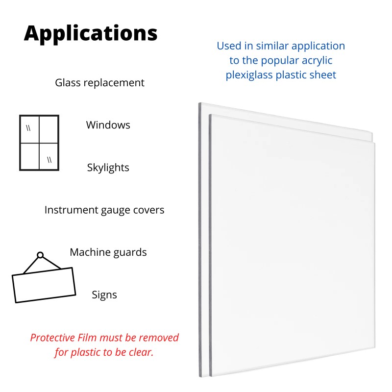 BuyPlastic 7130 Gray Polycarbonate Plastic Sheet 3/16" x 12" x