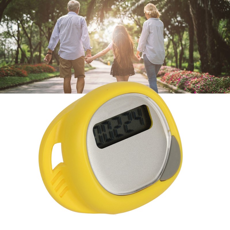Electronic Step Counter with LCD Screen 75MAH High Accuracy Step