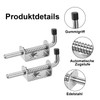 SKENGWEL Pack of 2 Spring Latch Gate Latch, 304 Stainless