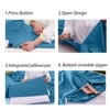 MongByYa Sleeping Bag Liner Lightweight Compact Sleeping Bag Sack Portable