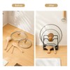 Poeland Pot Lid Holder, 2 Layers Pot Lids Organizer Multifunctional