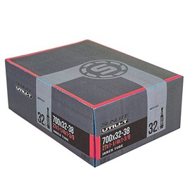 Sunlite Utili-T Standard Presta Valve Tubes, 700 x 32-38 (27 x 1-1/8-1-1/4") / 32mm, Black