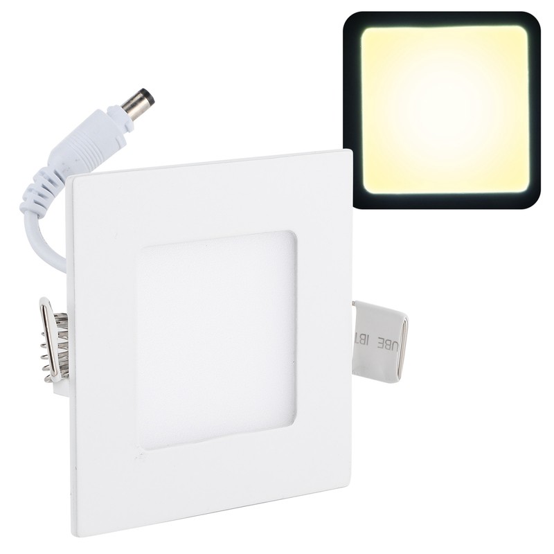 Ceiling Light 12V 3W Interior Roof Square Lamp for Marine