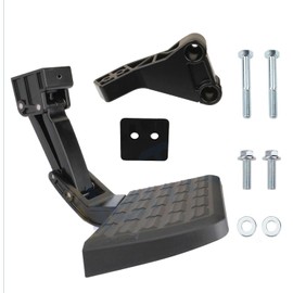 GLOSSY AUTO PARTS Rear Retractable Bed Step Replacement for 2009-2018 Ram 1500 2500 3500 75306-01A 7530601A